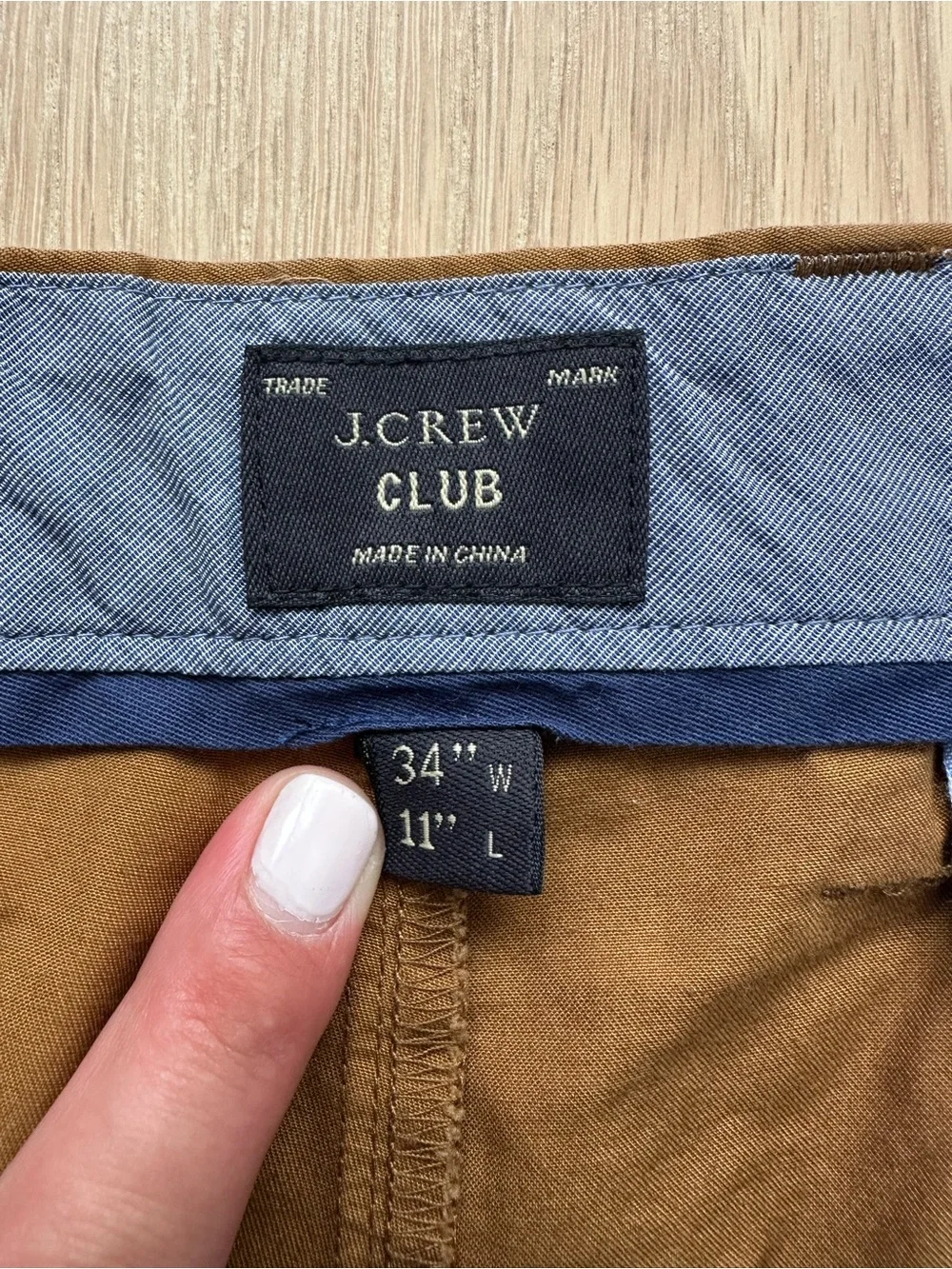 J.CREW - MEN'S SHORTS - SIZE 34